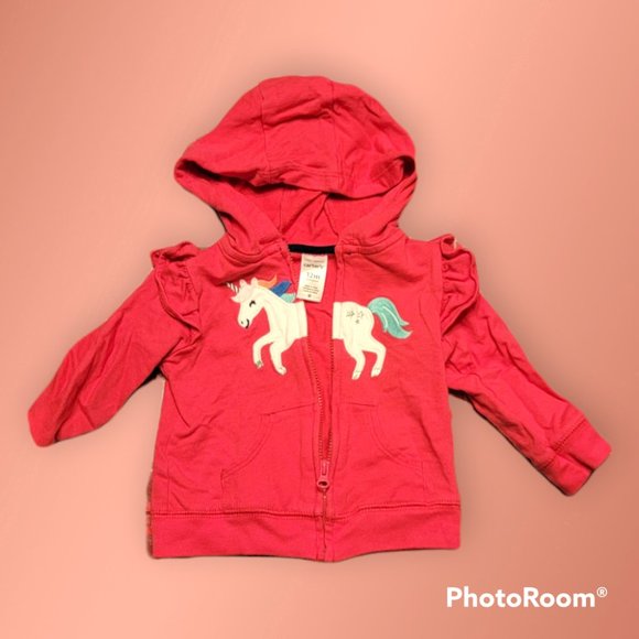 Carter's Zip Up Sweater - Picture 1 of 3